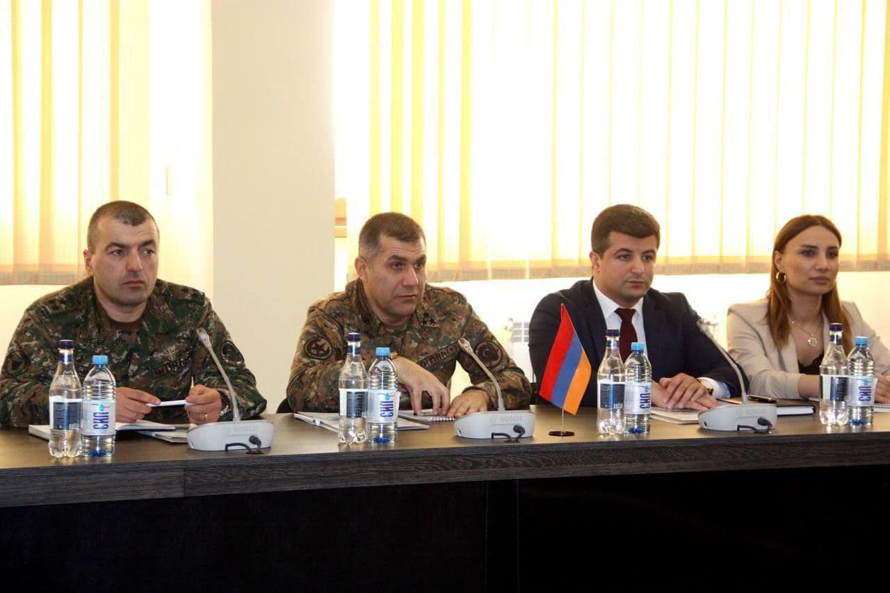 Գնդապետ Արթուր Երոյանը ռազմական ակադեմիայում ընդունել է Կրիստին Օլսոնին
