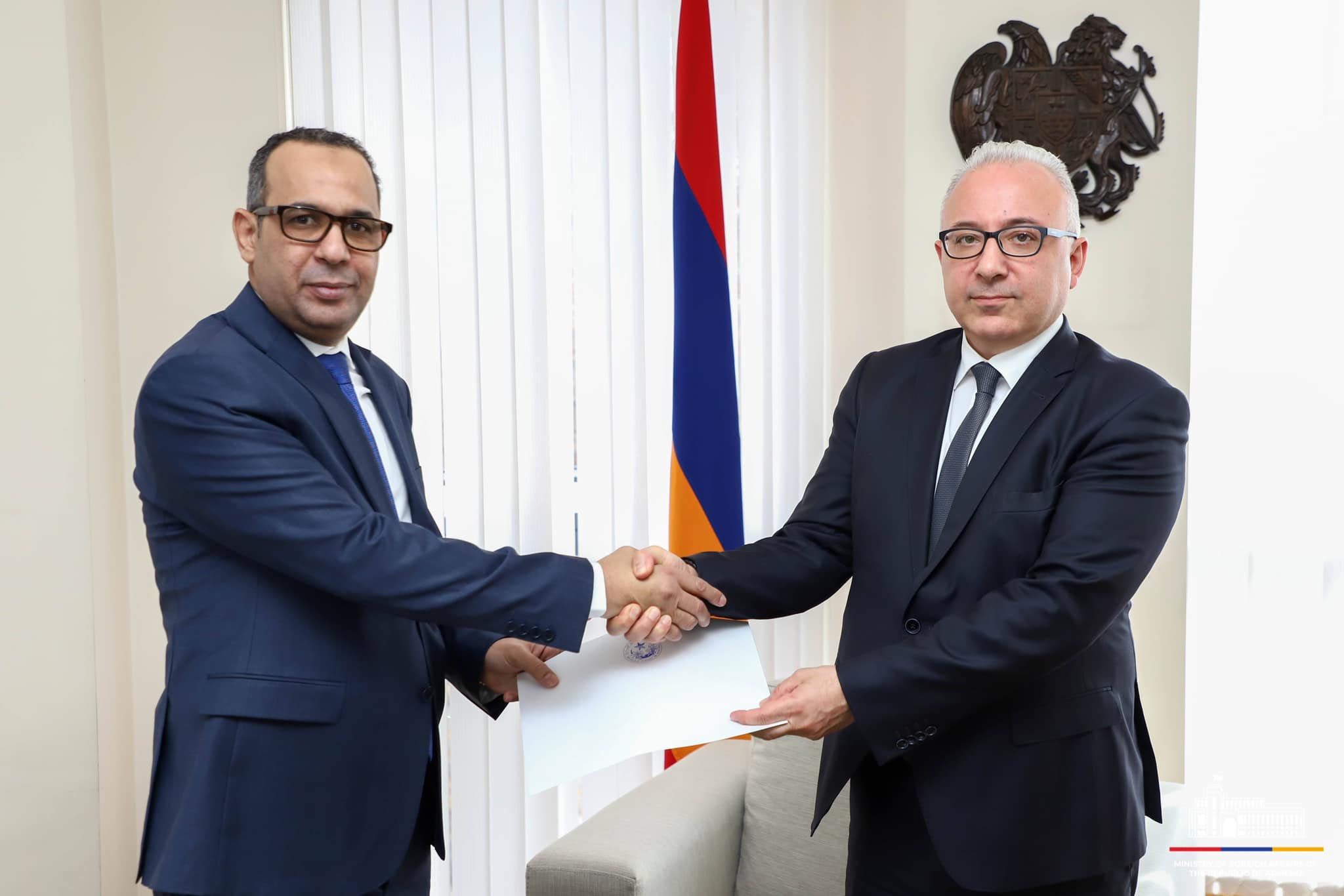 Մավրիտանիայի նորանշանակ դեսպանն իր հավատարմագրերի պատճենն է հանձնել ՀՀ ԱԳ նախարարի տեղակալին