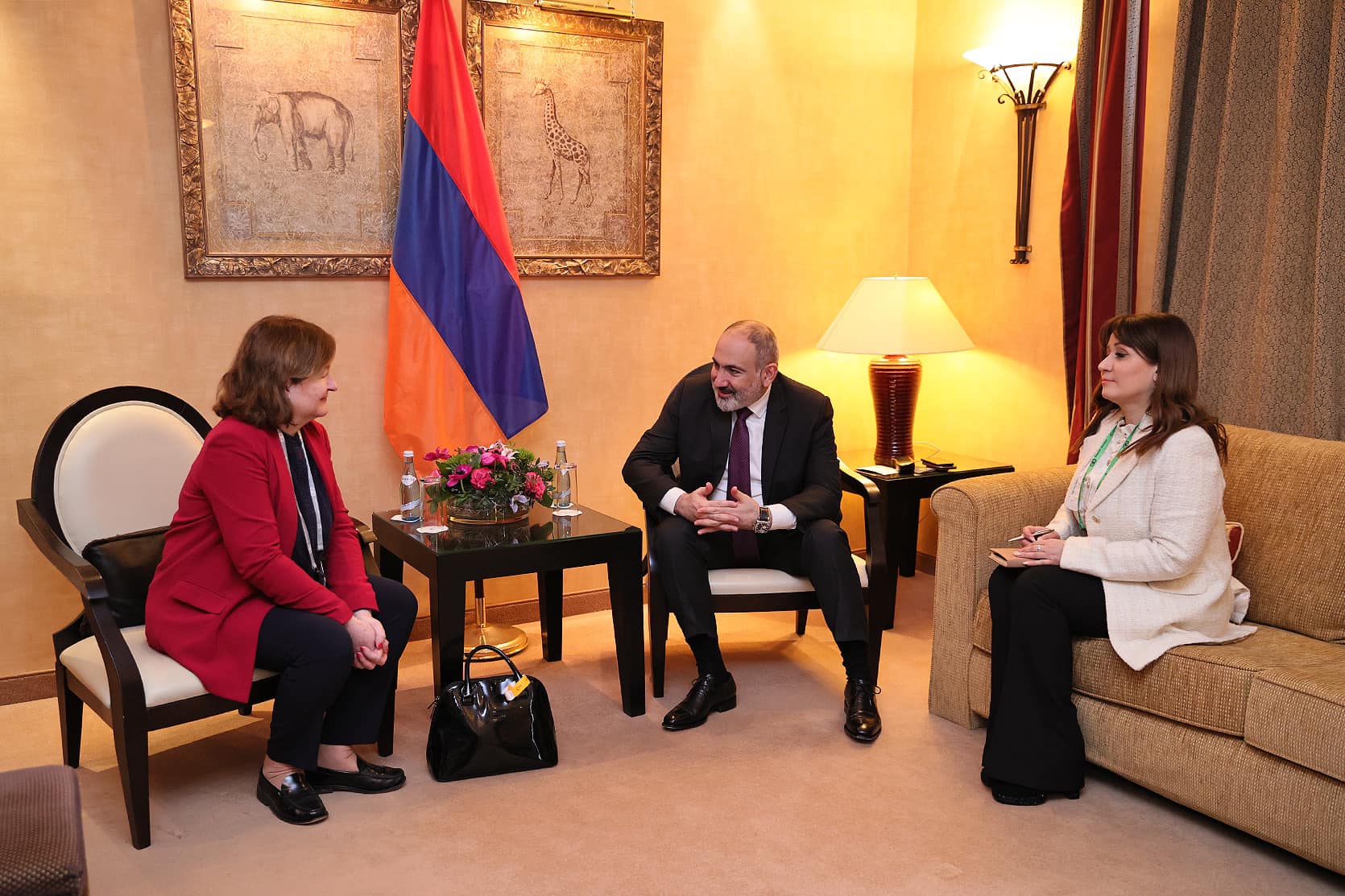 Նիկոլ Փաշինյանը հանդիպում է ունեցել Եվրոպական խորհրդարանի անվտանգային ու պաշտպանական հարցերով կոմիտեի նախագահ Նատալի Լուազոյի հետ