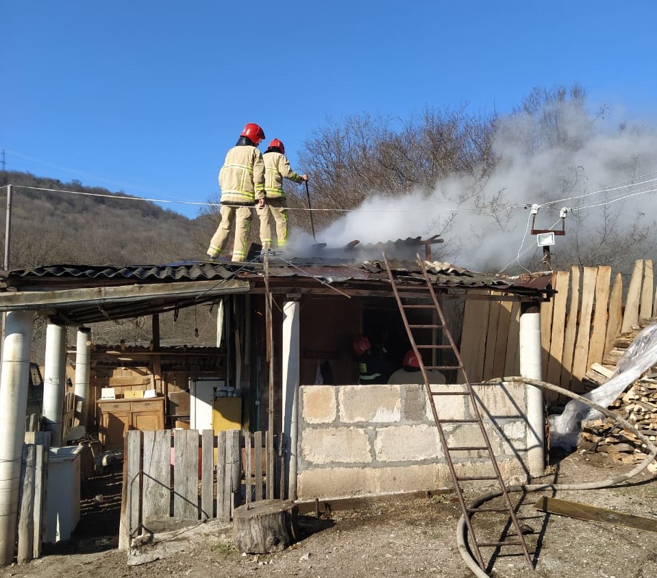Հրդեհ՝ վագոն-տնակում