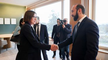 Արարատ Միրզոյանը ԿԽՄԿ նախագահի հետ հանդիպմանն ընդգծել է Ադրբեջանում պահվող անձանց վերադարձի կարևորությունը
