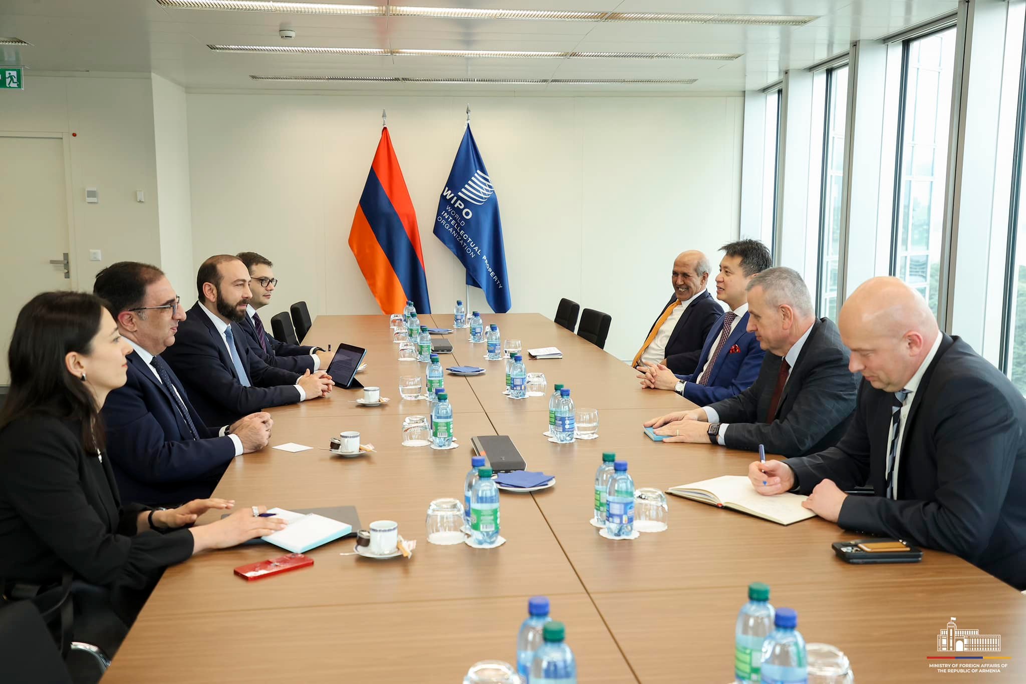 Արարատ Միրզոյանը հանդիպում է ունեցել Մտավոր սեփականության համաշխարհային կազմակերպության գլխավոր տնօրենի հետ
