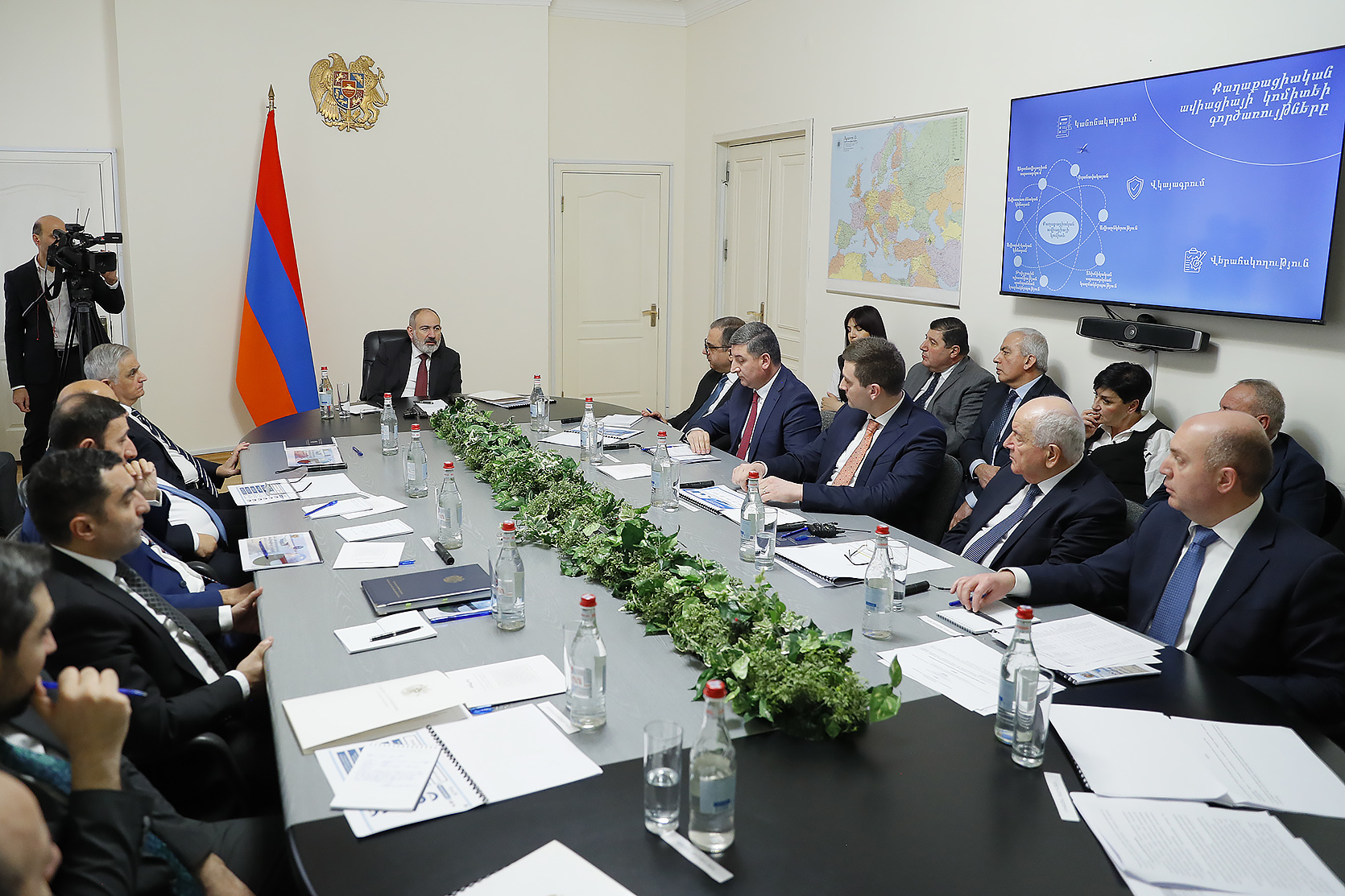 Վարչապետին է ներկայացվել Քաղաքացիական ավիացիայի կոմիտեի 2023 թվականի գործունեության հաշվետվությունը