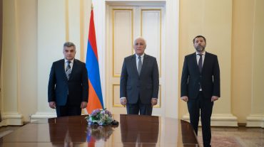 Նախագահի նստավայրում տեղի է ունեցել դատավորի երդման արարողություն