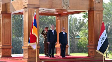 Բաղդադում տեղի է ունեցել նախագահ Վահագն Խաչատուրյանի դիմավորման պաշտոնական արարողությունը