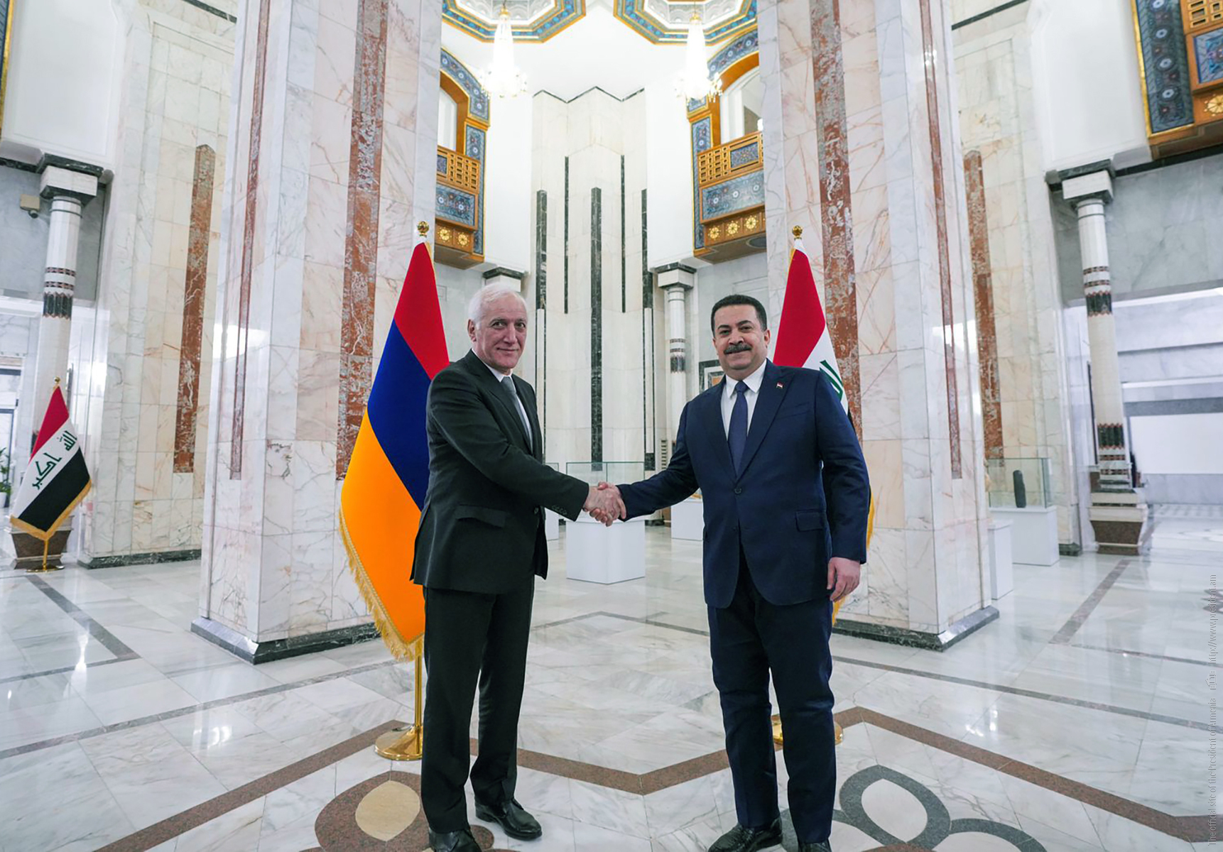 Հանրապետության նախագահը հանդիպել է Իրաքի վարչապետի հետ