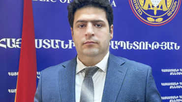 Դավիթ Բաղդասարյանը նշանակվել է ՀՀ քննչական կոմիտեի Արարատի մարզային քննչական վարչության Վեդիի քննչական բաժնի պետ