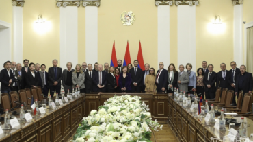 Ֆրանսիայի խորհրդարանական պատվիրակությունն Ազգային ժողովում է