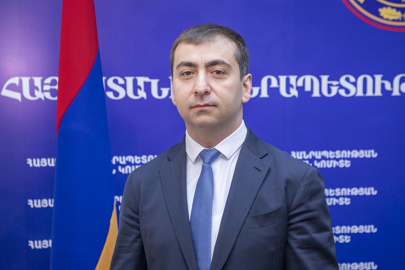 Արթուր Մելիքյանը նշանակվել է ՔԿ պետության, սահմանադրական կարգի հիմունքների և հասարակական անվտանգության դեմ ուղղված հանցագործությունների քննության գլխավոր վարչության առաջին վարչության պետ