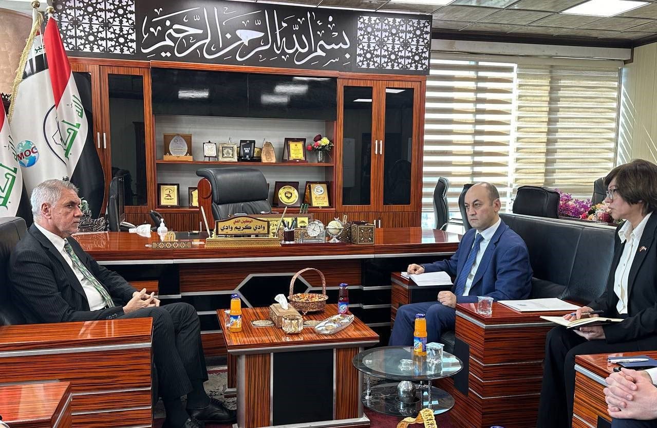 Էկոնոմիկայի փոխնախարարը հանդիպում է ունեցել Իրաքի հեռահաղորդակցության նախարարի առաջին տեղակալի հետ