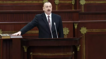 Երդմնակալության արարողության ժամանակ Ալիևը հայտարարել է, որ աշխարհը շատ մոտ է երրորդ համաշխարհային պատերազմին