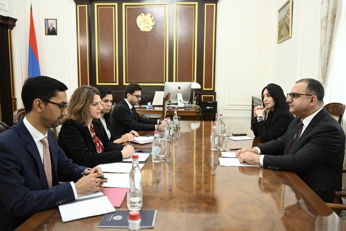 Փոխվարչապետ Տիգրան Խաչատրյանն ընդունել է Արժույթի միջազգային հիմնադրամի հայաստանյան առաքելության ղեկավարին