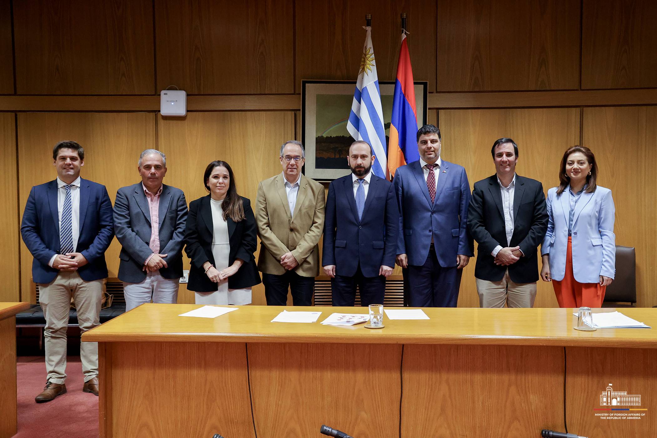 Արարատ Միրզոյանը հանդիպում է ունեցել Ուրուգվայի Սենատի արտաքին հարաբերությունների հանձնաժողովում