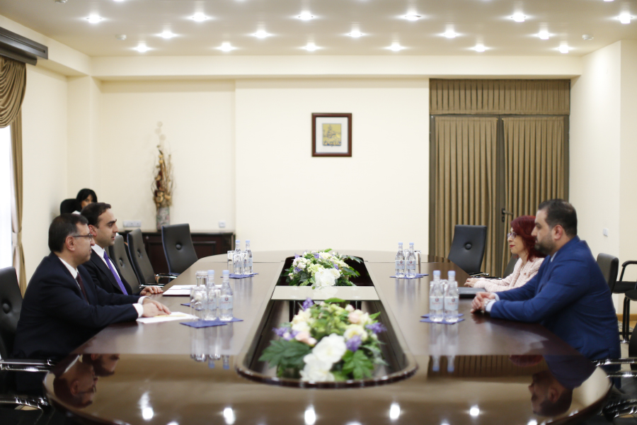 Տիգրան Ավինյանն ընդունել է Սիրիայի դեսպանին