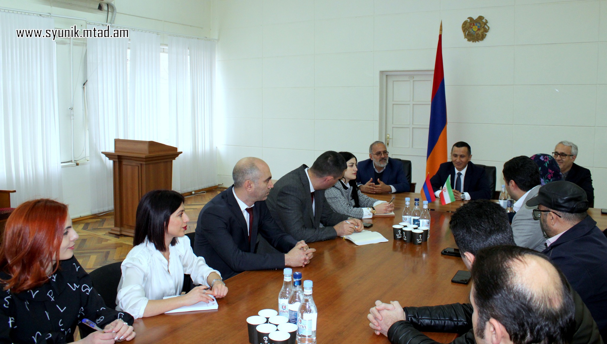 Սյունիքի մարզպետն ընդունել է իրանցի գործարարների