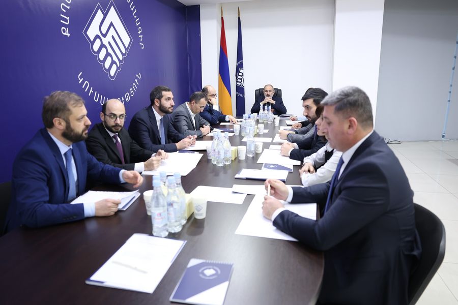 Տեղի է ունեցել «Քաղաքացիական պայմանագիր» կուսակցության վարչության նիստ