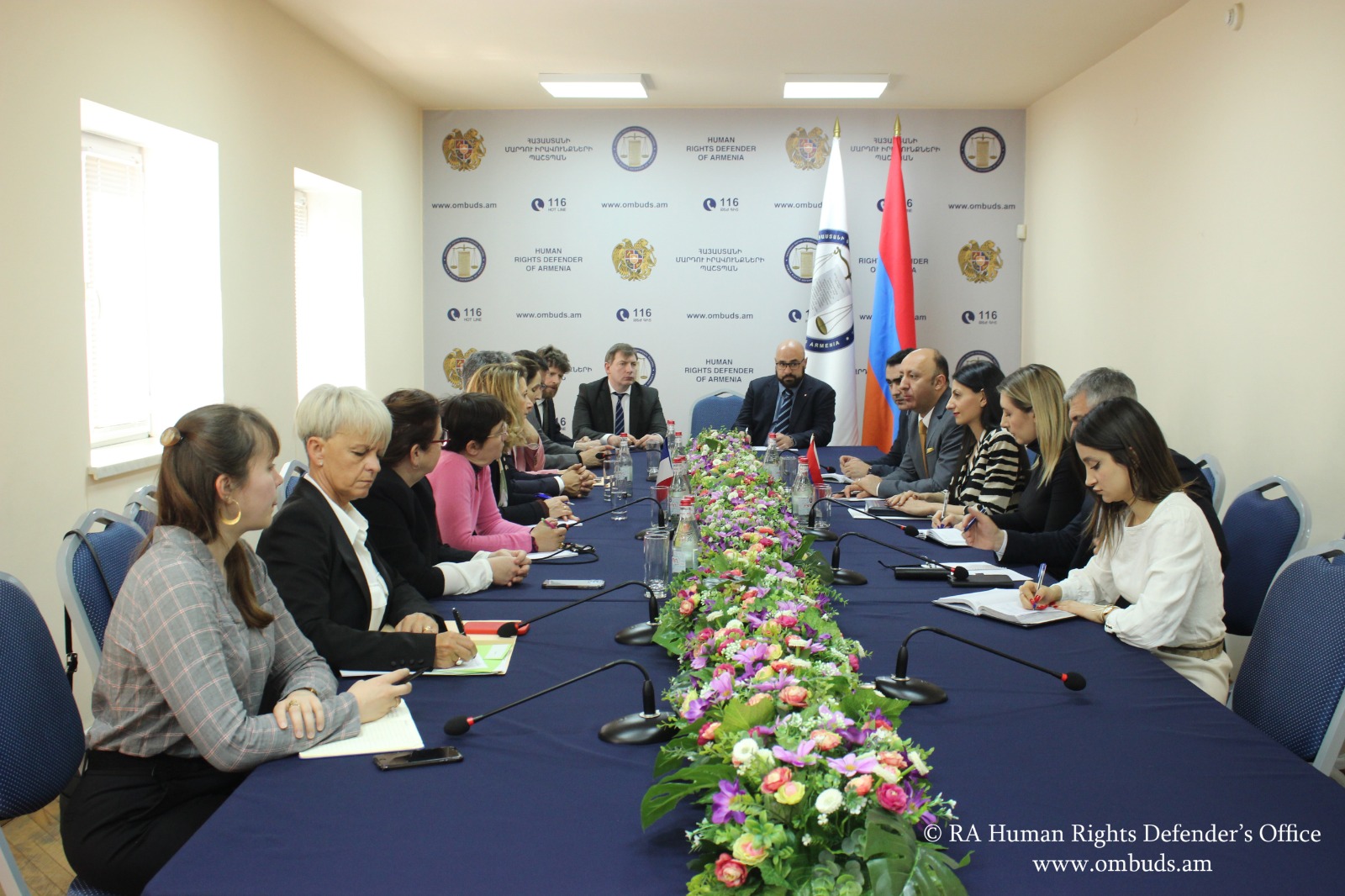 ՄԻՊ-ն ընդունել է Ֆրանսիա-Հայաստան բարեկամական խմբի նախագահի գլխավորած պատվիրակությանը
