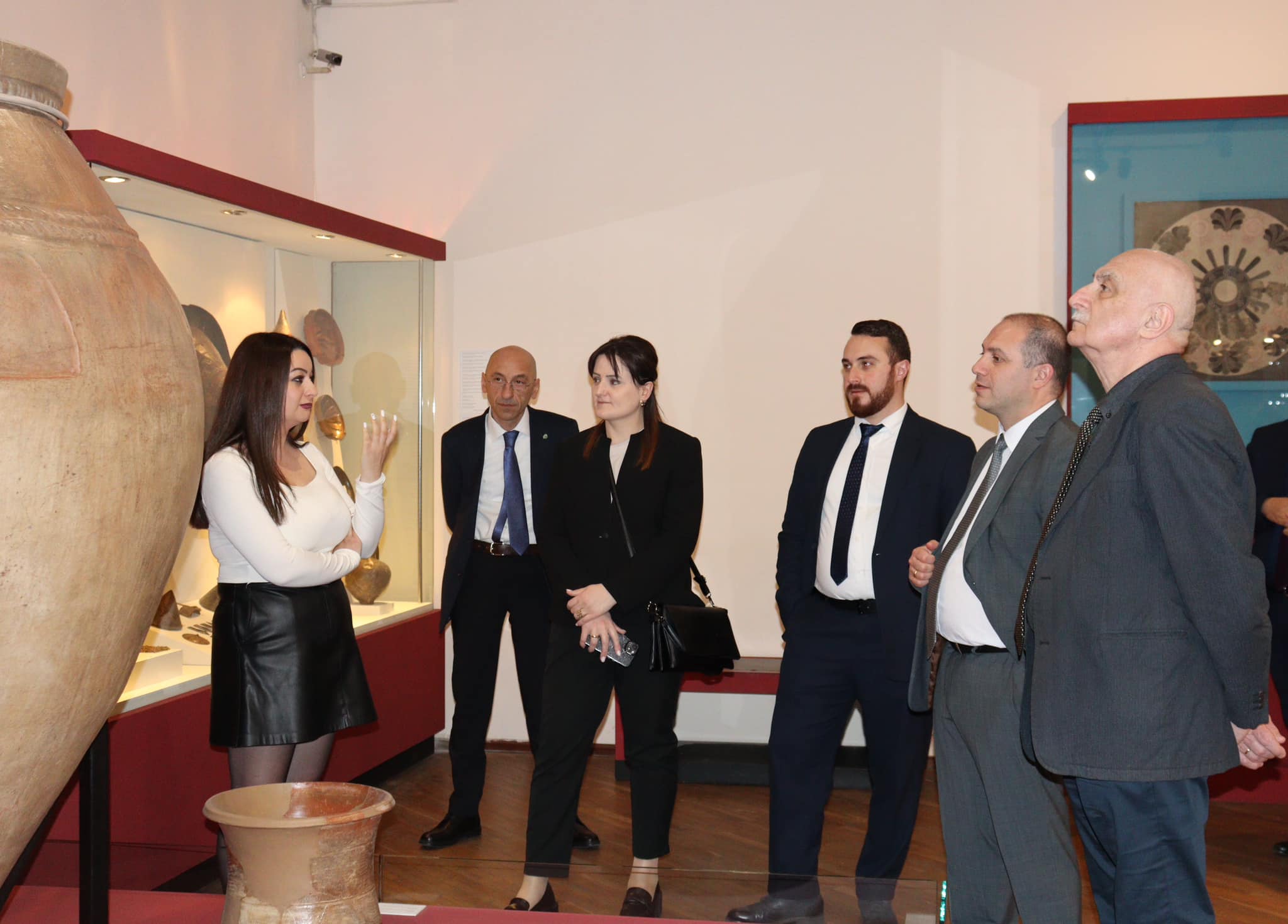 Վրաստանից ժամանած պատվիրակությունն այցելել է Հայաստանի պատմության թանգարան
