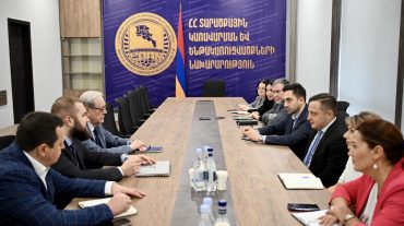 Քննարկվել են Հյուսիս-հարավ ճանապարհի Տրանշ-4-ի Քաջարան-Ագարակ հատված կատարած այցի արդյունքները