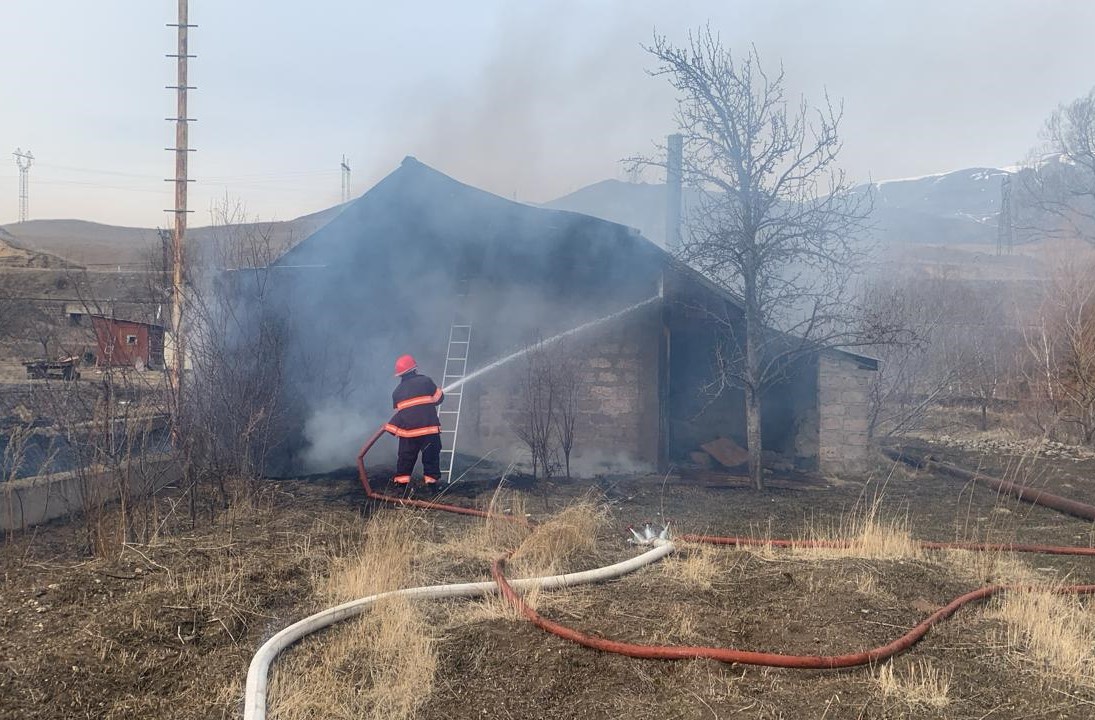 Հրդեհ Արջահովիտ գյուղում