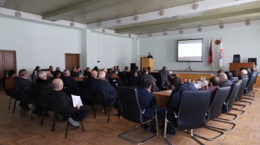 Աղետների ռիսկի կառավարման պլանի նախագծի շնորհանդես Վեդի համայնքում