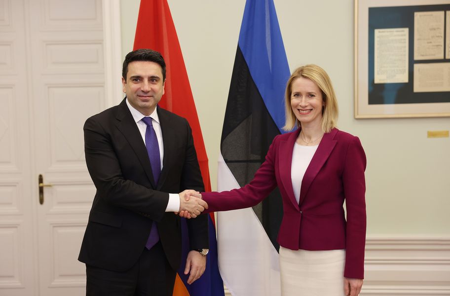 Ալեն Սիմոնյանի գլխավորած պատվիրակությանն ընդունել է Էստոնիայի վարչապետ Կայա Կալասը