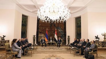 Նիկոլ Փաշինյանը հանդիպել է Եգիպտոսի նախագահի հետ