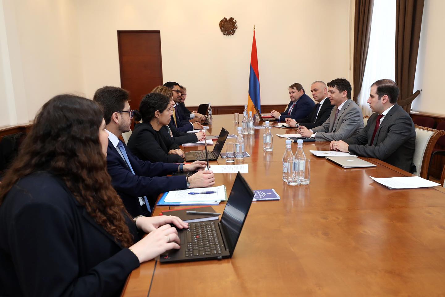 Ֆինանսների նախարարն ընդունել է Արժույթի միջազգային հիմնադրամի առաքելությանը