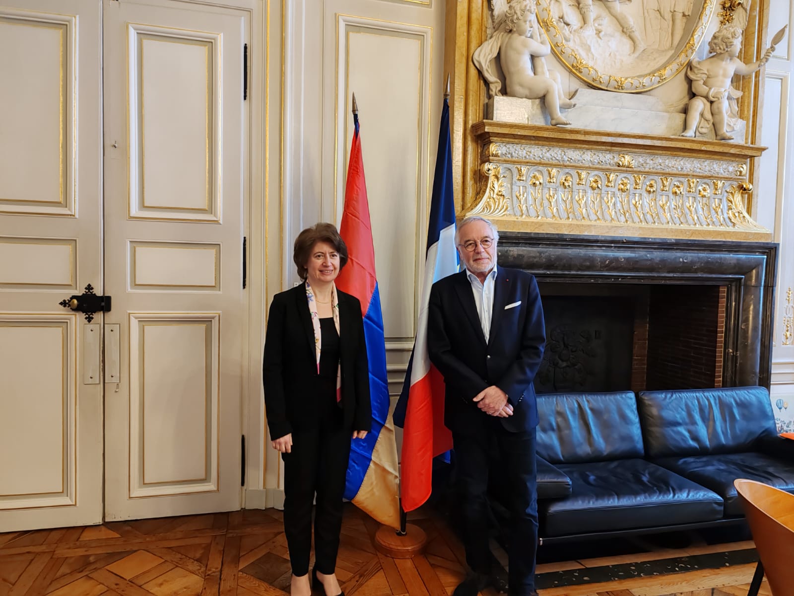 ՀՀ դեսպանը և Դիժոնի քաղաքապետը քննարկել են հայ-ֆրանսիական ապակենտրոնացված համագործակցությանն առնչվող հարցեր