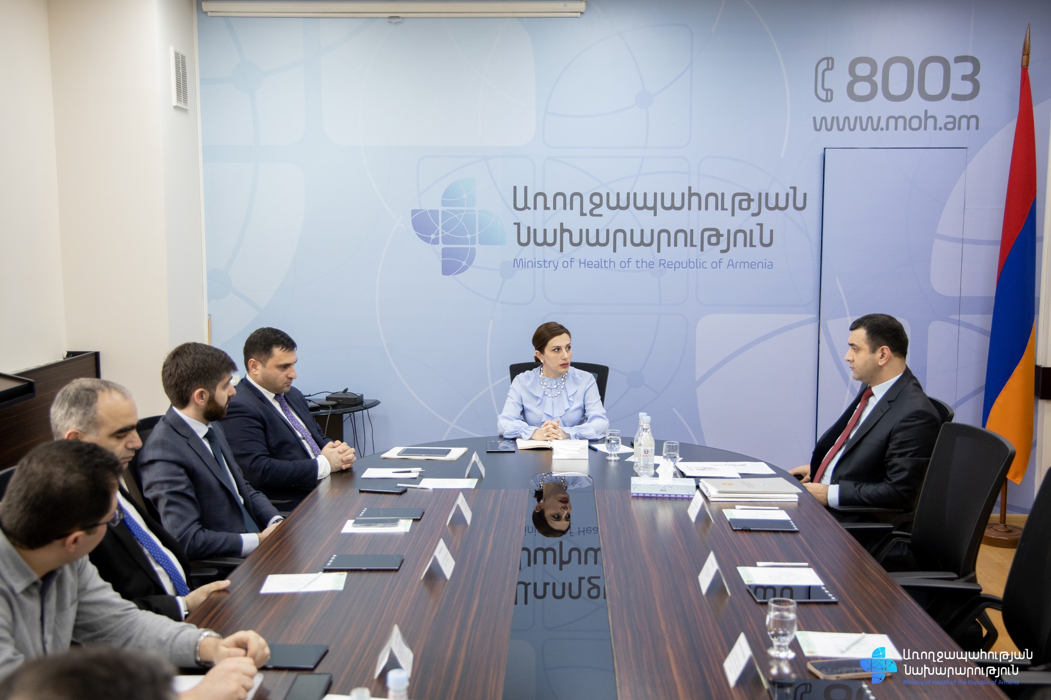 Առողջապահության նախարարի գլխավորությամբ տեղի է ունեցել ՀՀ առողջապահական և աշխատանքի տեսչական մարմնի հետ հերթական հանդիպումը