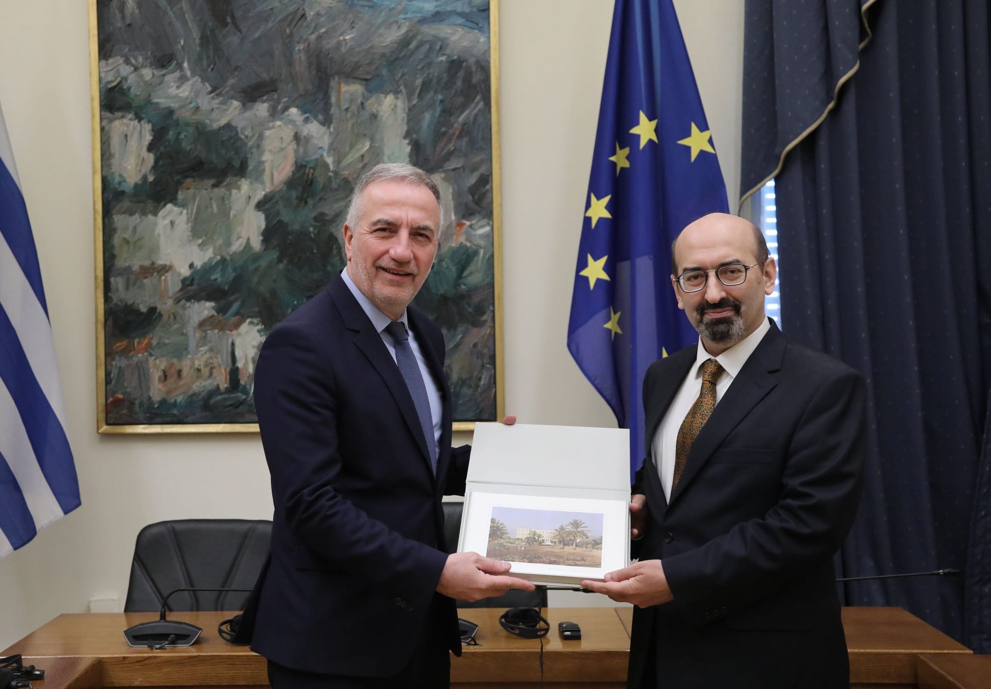 Ընդգծվել է հայ-հունական բացառիկ և եղբայրական հարաբերությունների բարձր մակարդակը