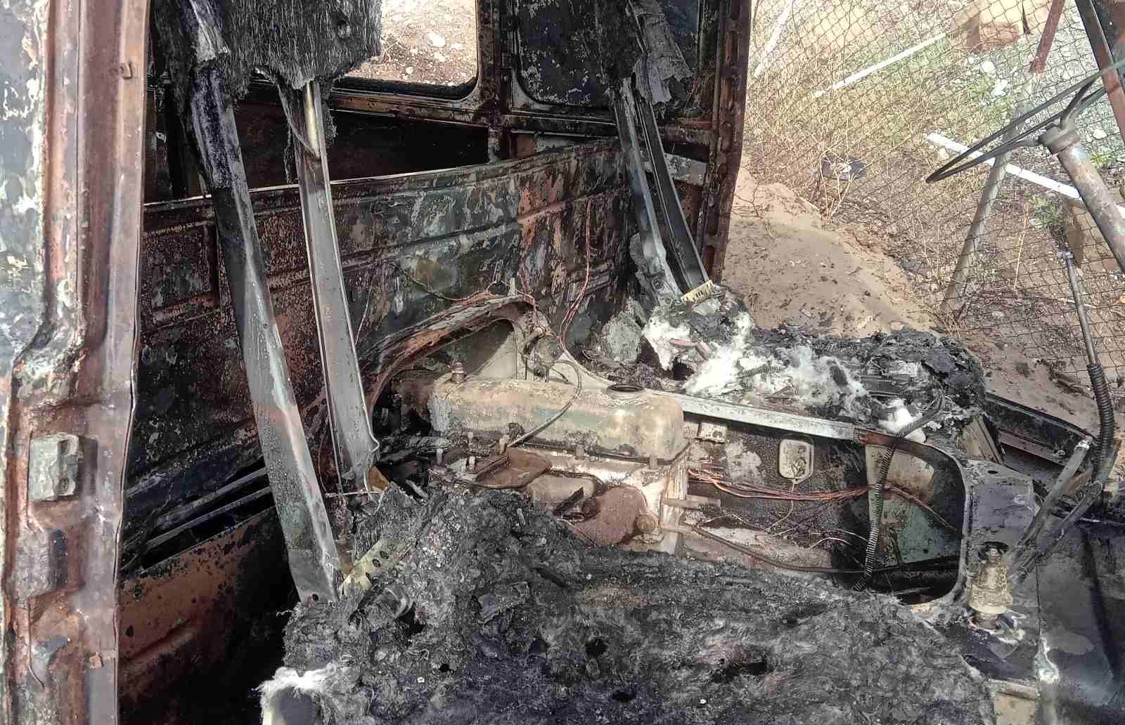 Արմավիր քաղաքում ավտոմեքենա է այրվել