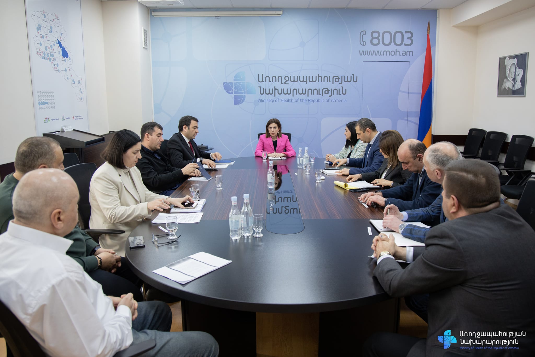 Անահիտ Ավանեսյանը հանդիպել է մարզային բժշկական կենտրոնների ռեանիմատոլոգների հետ