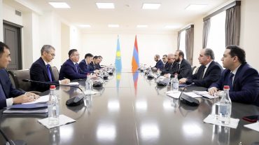Ընթանում է Հայաստանի և Ղազախստանի արտաքին գործերի նախարարների ընդլայնված կազմով հանդիպումը