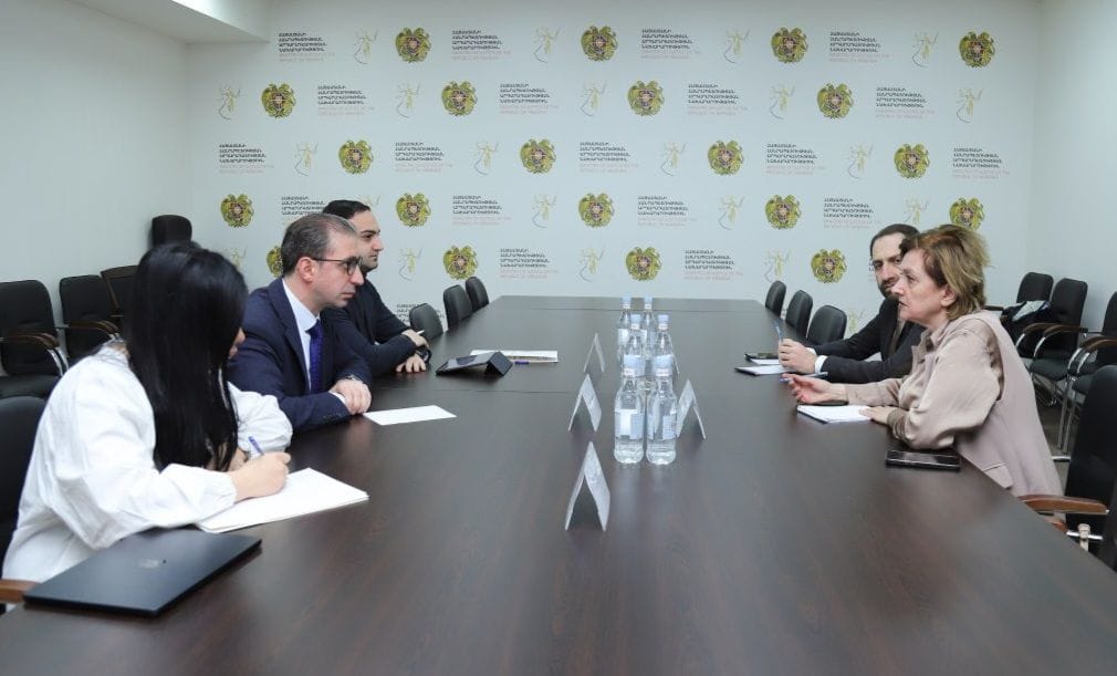 Արդարադատության նախարարի տեղակալն ընդունել է ԱՄՆ ՄԶԳ «Հայաստանի արդարադատության ոլորտի աջակցության» ծրագրի նորանշանակ տնօրենին
