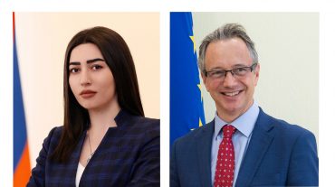 ՆԳ փոխնախարար Արփինե Սարգսյանը հանդիպել է Եվրոպայի խորհրդի ծրագրերի համակարգման տնօրենի հետ