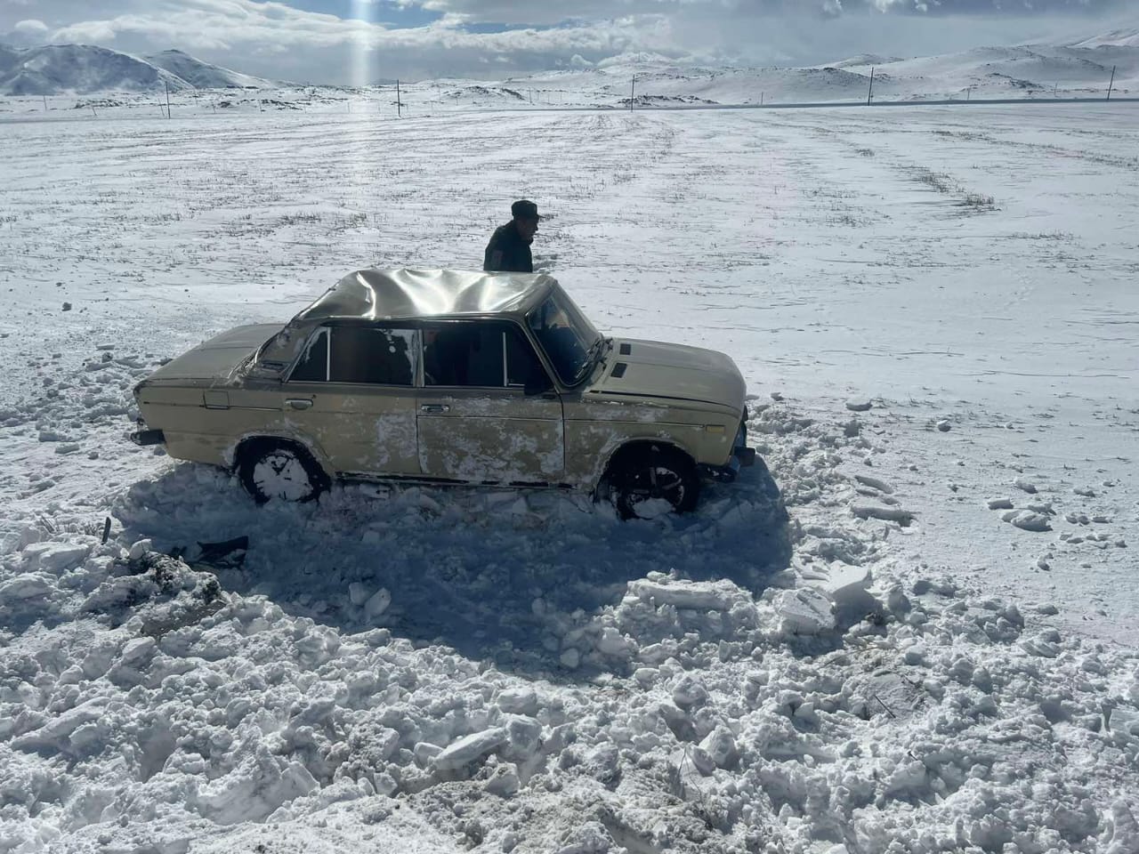 ՃՏՊ Ծաղկահովիտ-Ալագյազ ավտոճանապարհին. կան տուժածներ