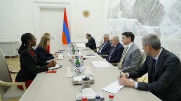 Վարչապետն ընդունել է ՀԲ Եվրոպայի և Կենտրոնական Ասիայի տարածաշրջանի փոխնախագահին
