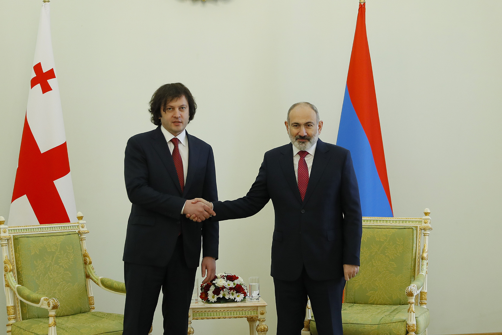 Նիկոլ Փաշինյանը և Իրակլի Կոբախիձեն քննարկել են Հայաստան-Վրաստան բազմաոլորտ համագործակցությանը վերաբերող մի շարք հարցեր