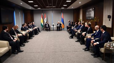 Վահագն Խաչատուրյանը հանդիպում է ունեցել Իրաքյան Քուրդիստանի փոխվարչապետ Քուբաթ Թալաբանիի հետ