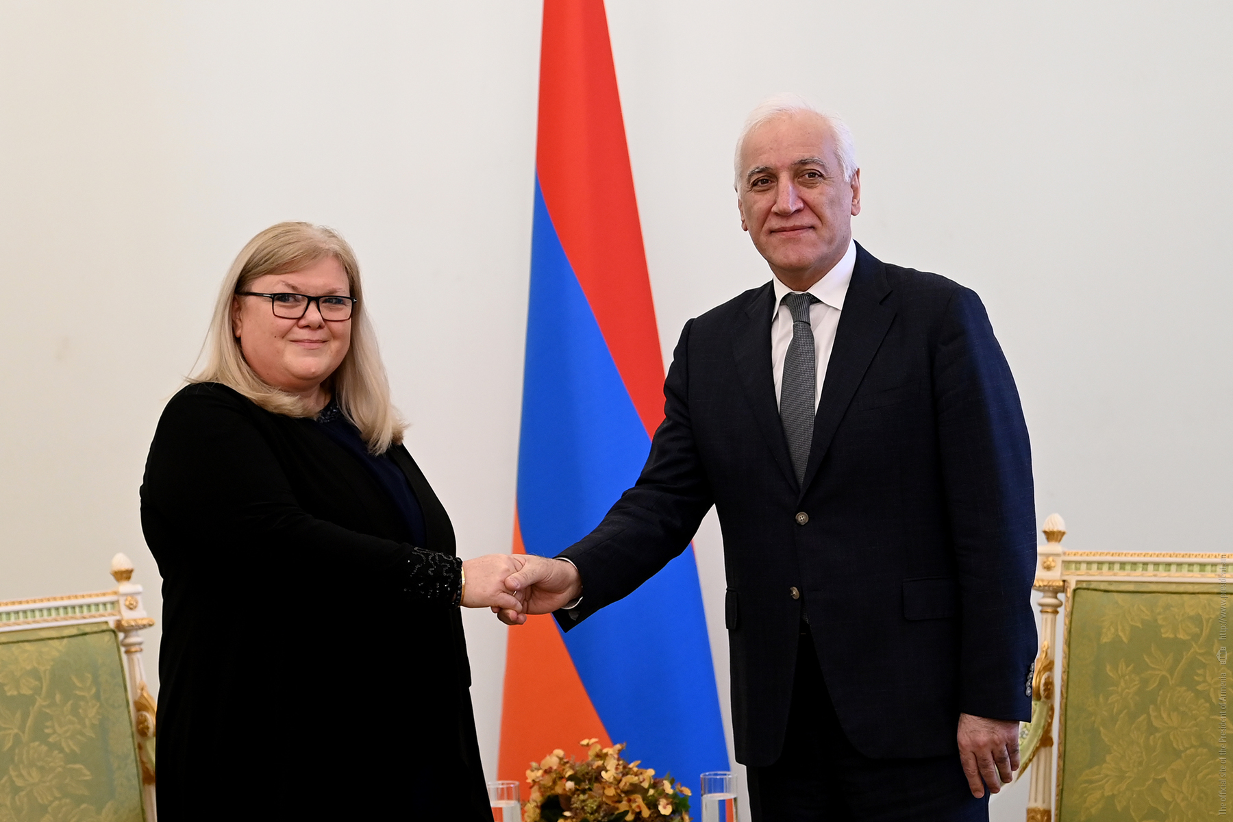 Նախագահին իր հավատարմագրերն է հանձնել Հայաստանում Սլովենիայի նորանշանակ դեսպանը