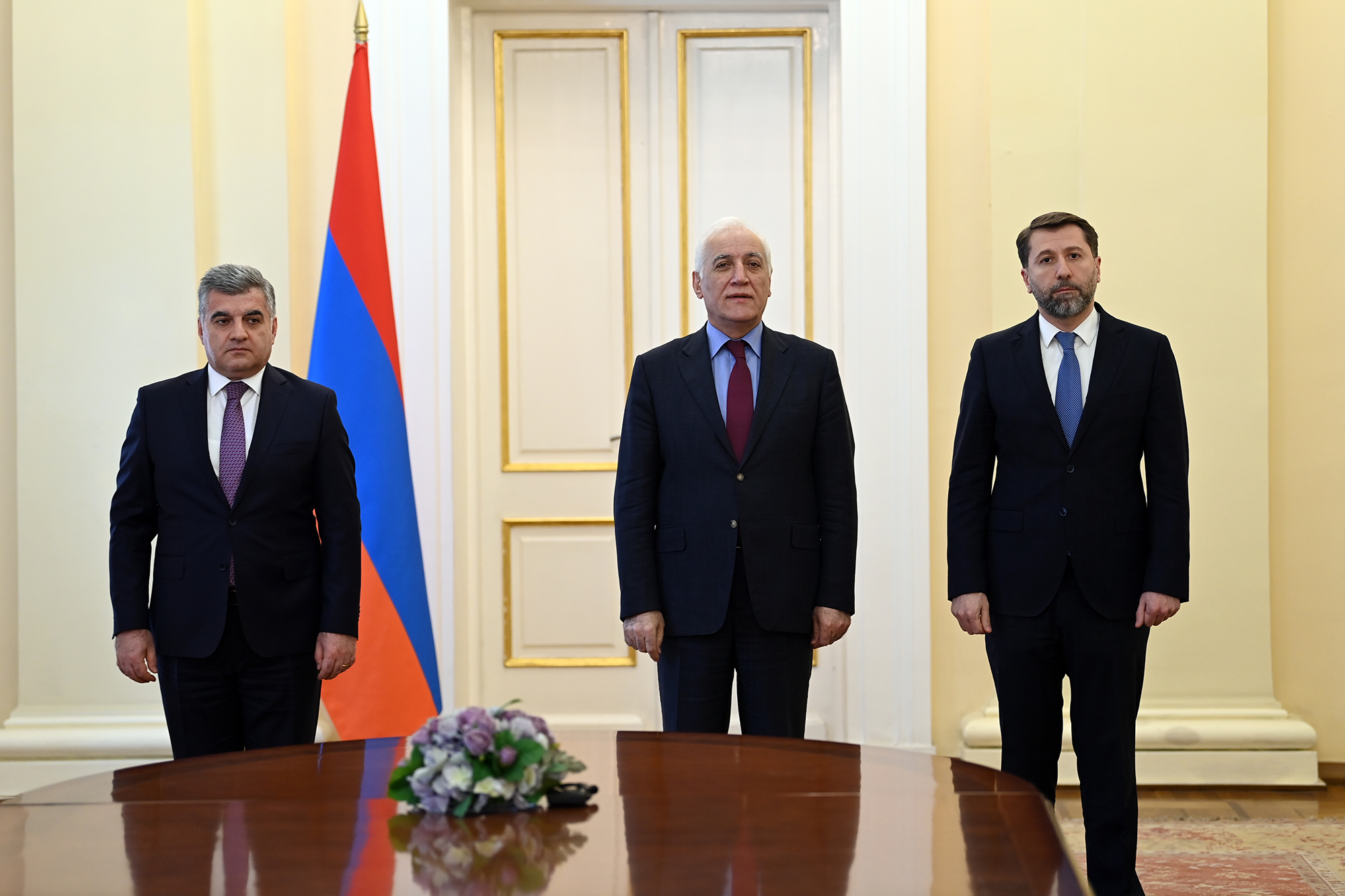 Նախագահի նստավայրում տեղի է ունեցել դատավորների երդման արարողություն