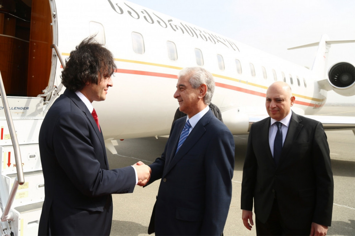 Վրաստանի վարչապետն առաջին պաշտոնական այցով ժամանել է Բաքու