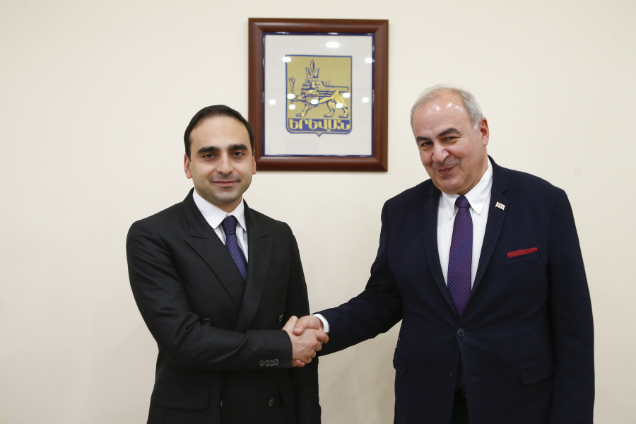 Տիգրան Ավինյանն ընդունել է Վրաստանի դեսպանին