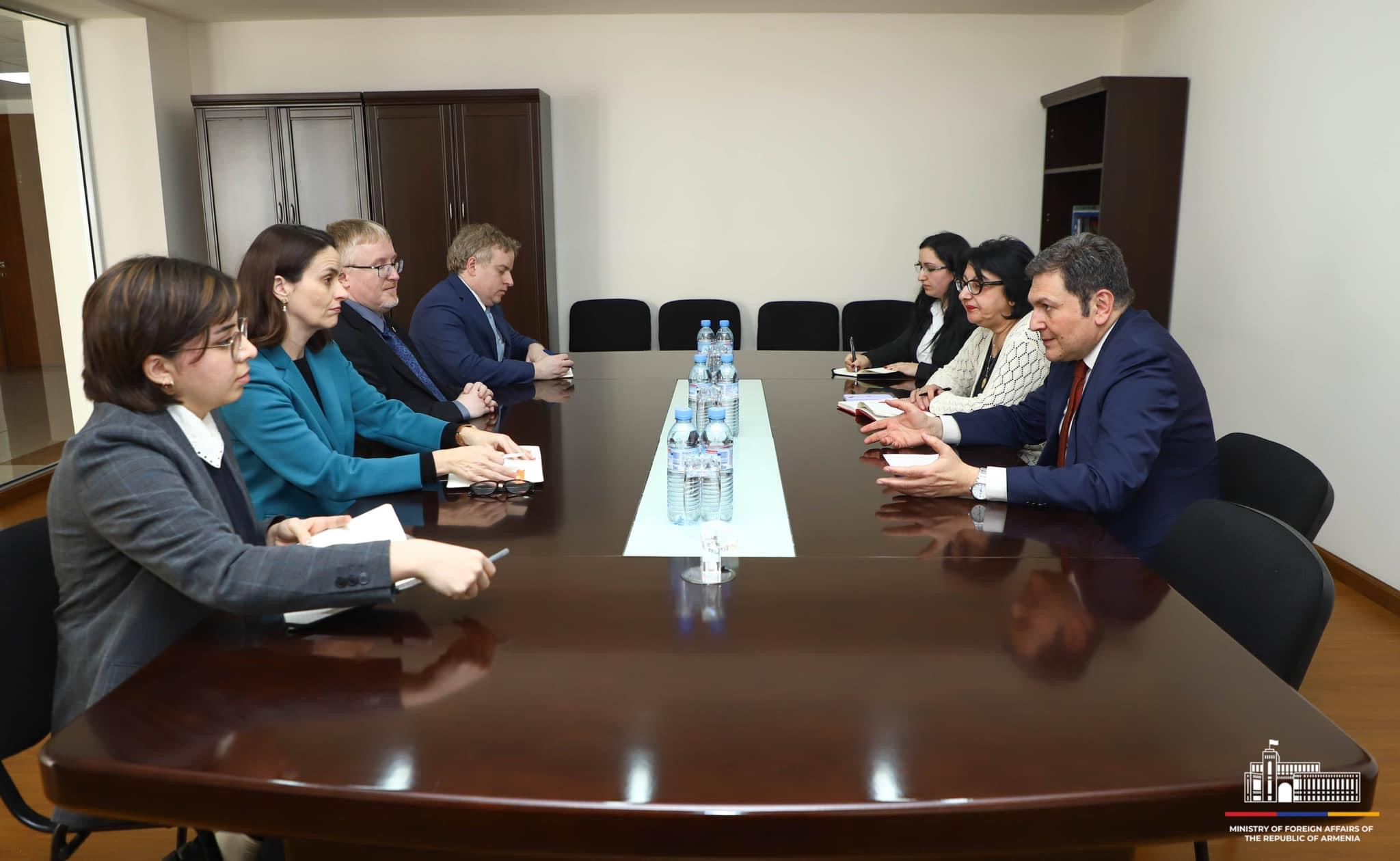 ԱԳ նախարարի տեղակալը կարևորել է Կանադայի հետ երկկողմ հարաբերությունների հետագա զարգացումը