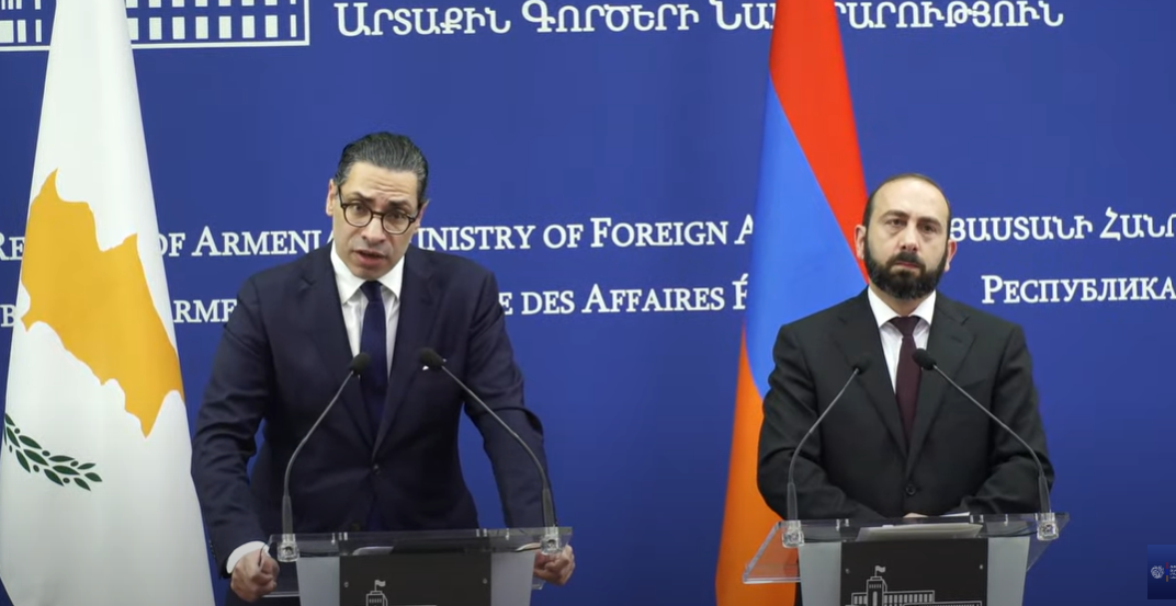 Մեր երկու ժողովուրդներն էլ դիմակայում են գոյաբանական սպառնալիքների. Կիպրոսի ԱԳ նախարար