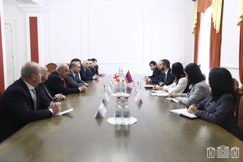 Ռուբեն Ռուբինյանն ընդունել է Վրաստանի խորհրդարանի պատվիրակությանը
