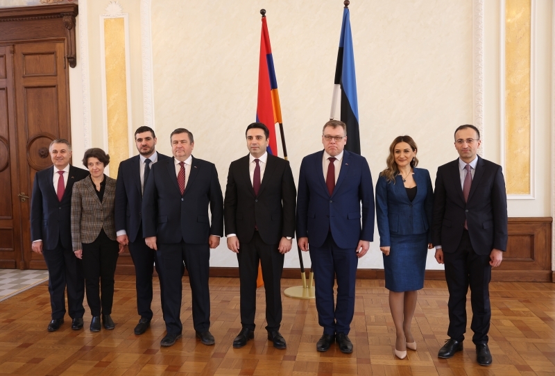 ՀՀ ԱԺ նախագահի գլխավորած պատվիրակությունը պաշտոնական այցով Էստոնիայում էր