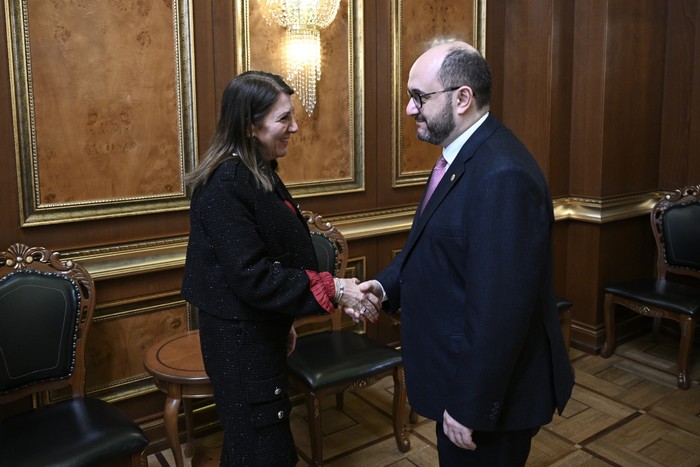 Արայիկ Հարությունյանը հանդիպել է Ֆրանկոֆոնիայի միջազգային կոմիտեի տնօրեն Զեյնա Մինայի հետ