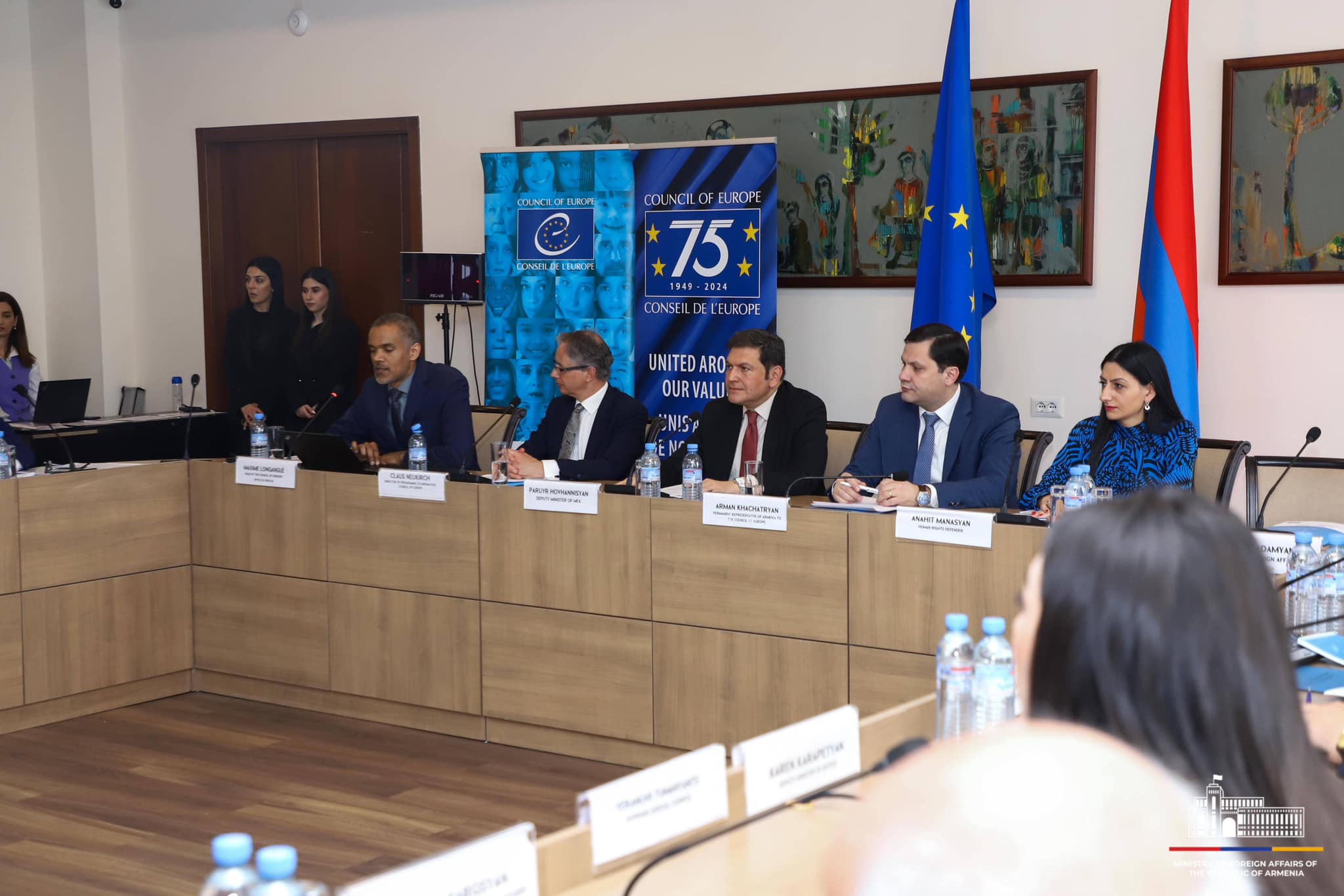 ՀՀ ներկայացուցիչները և Եվրոպայի խորհրդի գործընկերները կարևորել են ԼՂ փախստականների իրավունքների երաշխավորման ԵԽ համապարփակ փաթեթը